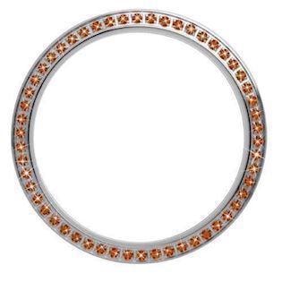 Christina Design London Collect Top Ring med 54 orange safirer